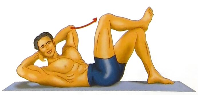 Ejercicio de torsión para aumentar la potencia.